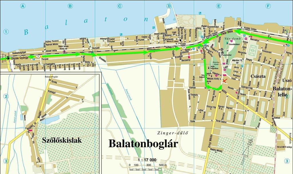 Lala Apartmanok Balatonboglár Eksteriør billede